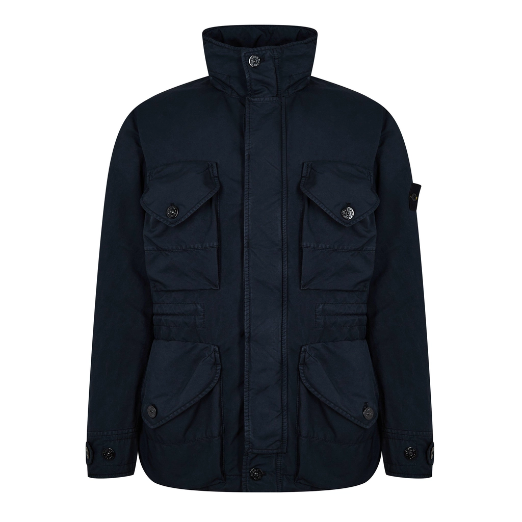 Stone Island David Tc Field Jacket - Navy V0020